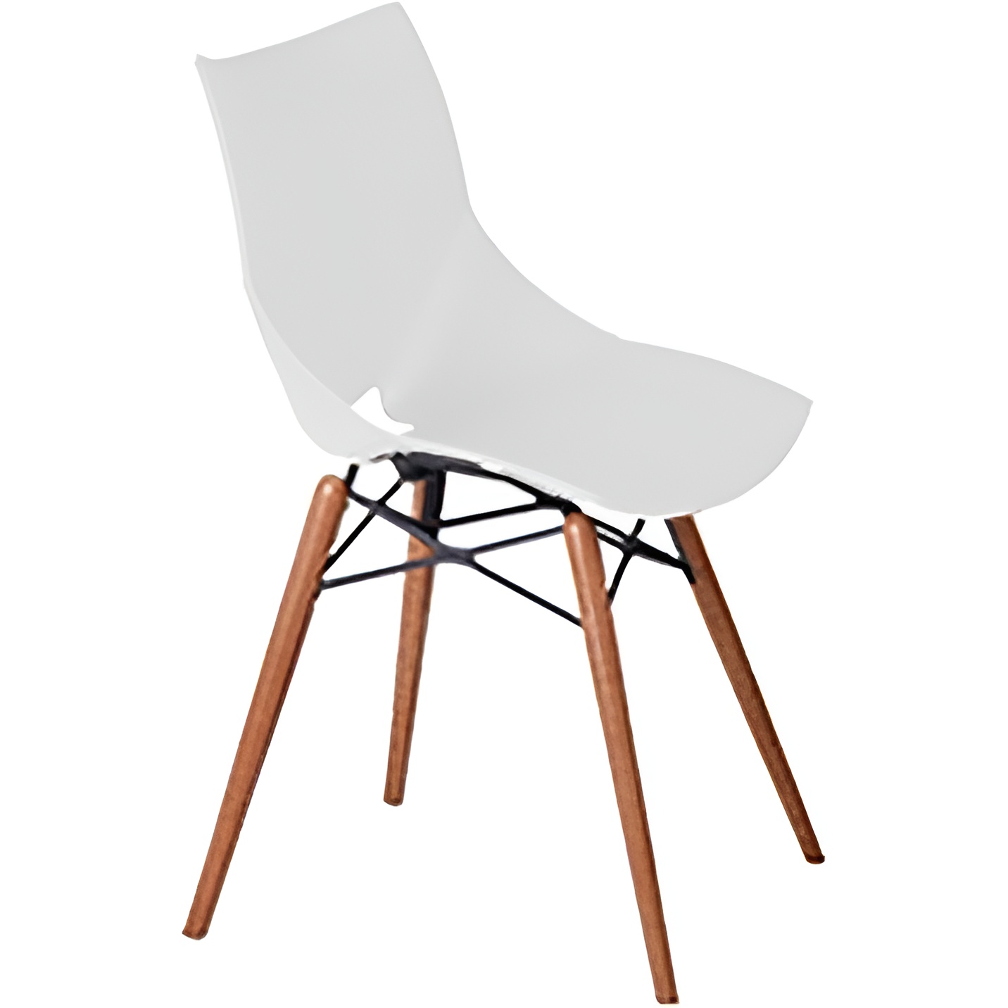 صندلی آلگرا با پایه چوبی گرد مدل N420WR نظری